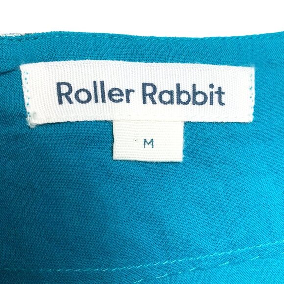 ROLLER RABBIT Embroidered Maxi Palm Springs Vibe Kaftan - Picture 8 of 8